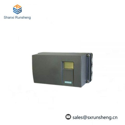 SIEMENS 6DR52100EG000AA0 Electropneumatic Positioner: Precision Control for Industrial Automation