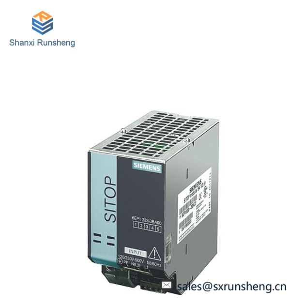 SIEMENS 6EP1 333-3BA00 - Modular Stabilized Power Supply for Industrial Control