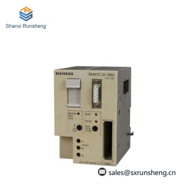 SIEMENS 6ES5102-8MA12 Central Processing Unit - Advanced Control Solutions for Industrial Automation