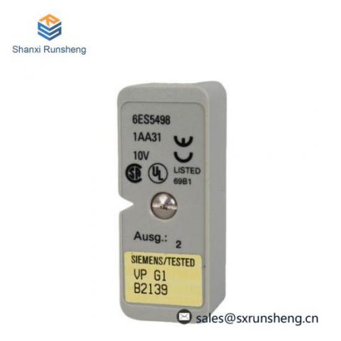Siemens 6ES5498-1AA31 Analog Input Sub-Module for Industrial Control Applications