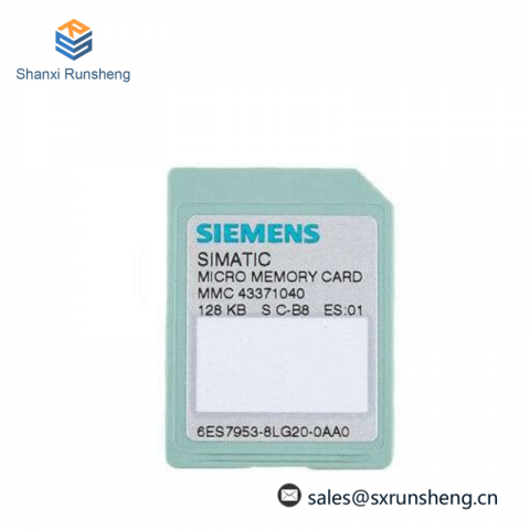 SIEMENS 6ES7953-8LG20-0AA0 Micro Memory Card: Industrial Control Solutions