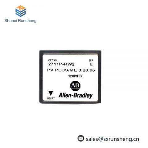 AB 2711P-RW2 FLASH MODULE, Advanced Control Solution for Industrial Automation