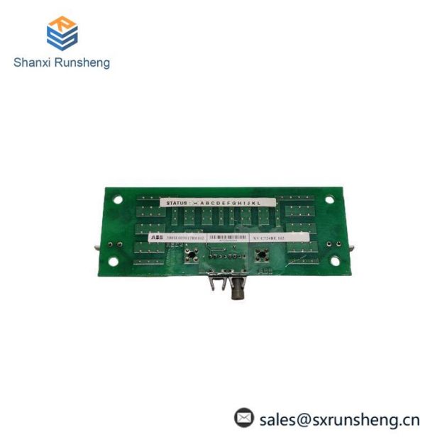ABB 3BHE009017R0102 XV C724BE Vlscd-board: High-Precision Control Module for Industrial Automation