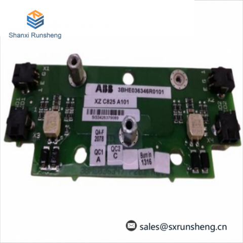 ABB 3BHE036346R0101 XZ C825 A101 Card: Advanced Process Control Module