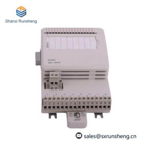 ABB AO801 - 3BSE020514R1 Analog Output Module, Advanced Control Solutions for Industrial Automation