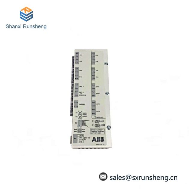 ABB APBU-44C 64669982 - High-Performance Control Module for Industrial Automation