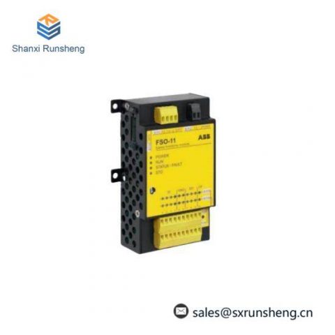 ABB FSO-11 Safety Functions Module: Enhancing Industrial Control Systems