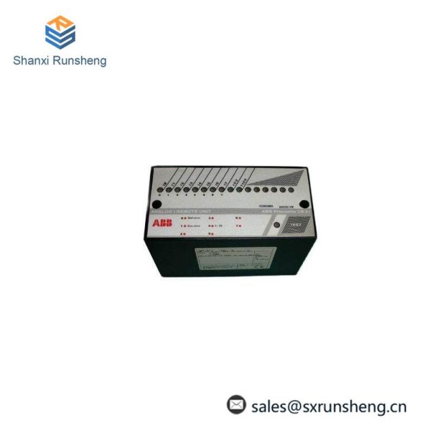 ABB ICSE08B5 Remote Analog Unit: Industrial Automation Module, Designed for Precision Control