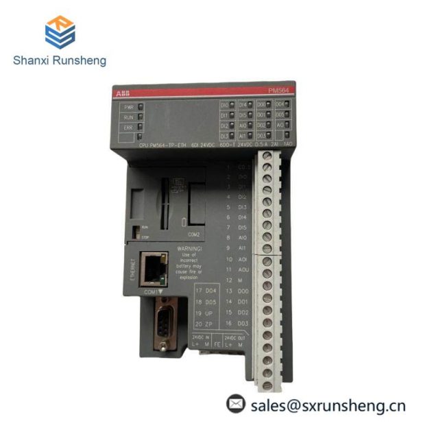 ABB PM564-R-ETH Power Supply Module: Efficient Energy Distribution for Industrial Automation