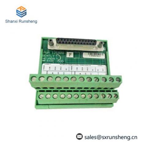 Bently Nevada 125808-02A Terminal Block Board, High-Quality Automation Component