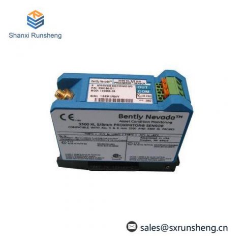 Bently Nevada 330180-X1-00 - Advanced Proximitor Sensor for Industrial Automation