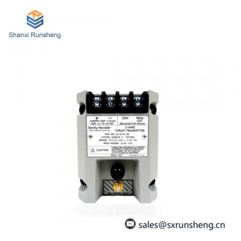 Bently Nevada 991-25-50-01-00 Thrust Transmitter - Precision Monitoring for Industrial Control Systems