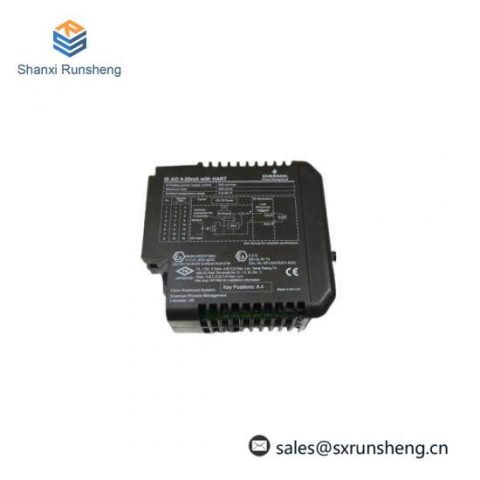 EMERSON KJ3102X1-BE1 | 12P2703X052 | HART 8 Channel Module