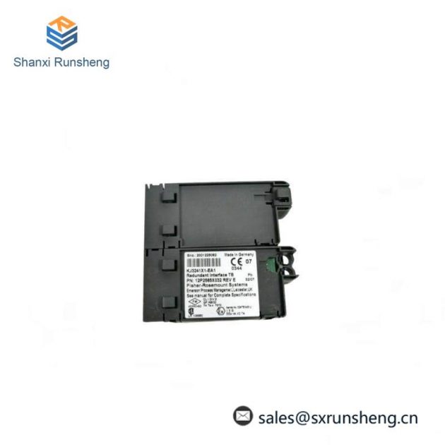 EMERSON KJ3241X1-EA1: Industrial Interface Terminal Block, Advanced Control Solutions
