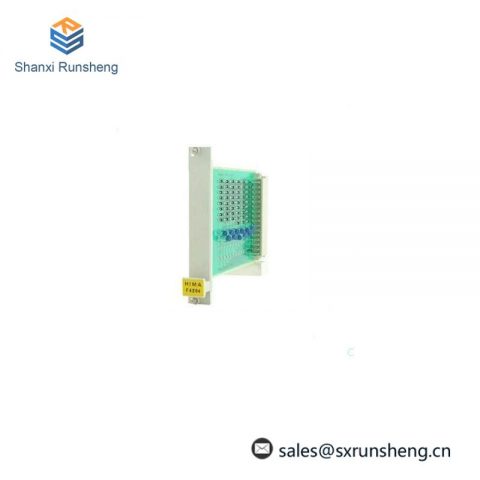 HIMA F6251 - Safety-Related Limit Monitor, Industrial Control Solutions