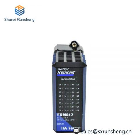FOXBORO FBM217: Isolated 32-Input PLC Module, Precision Control for Industrial Automation