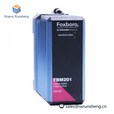 FOXBORO FBM201 RH914SQ - Channel Isolated 8 Input Control Module