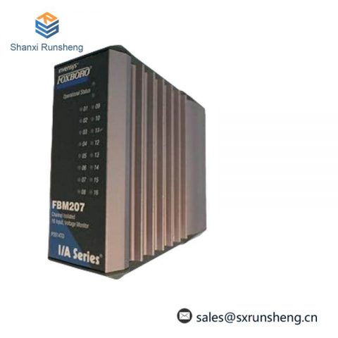 Foxboro FBM207 P0914TD Channel Isolated Monitor: Advanced Process Control Solution