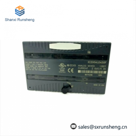 GE FANUC IC200ALG230F Analog Input Module - High Precision Control Solution