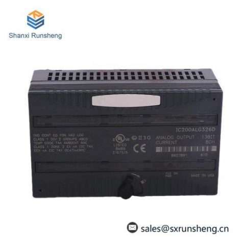GE Fanuc IC200ALG326B: Advanced Programmable Logic Controller Module