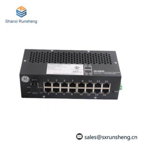 GE IS420ESWBH1A Ethernet Switch with Fiber, Industrial Control Systems
