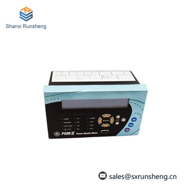 GE PQMII-T20-C-A: Advanced Power Quality Monitor for Industrial Control