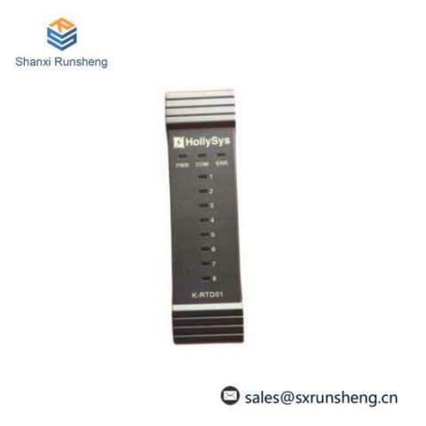 HollySys K-RTD01 Digital Input Module, RTD Temperature Sensor, PLC Accessories