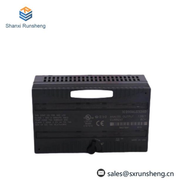 GE IC200ALG326D Analog Output Module - Precision Control for Industrial Automation