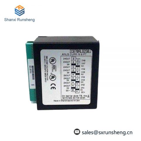 GE IC670ALG230 Analog Input Current 8 Channel PLC Module