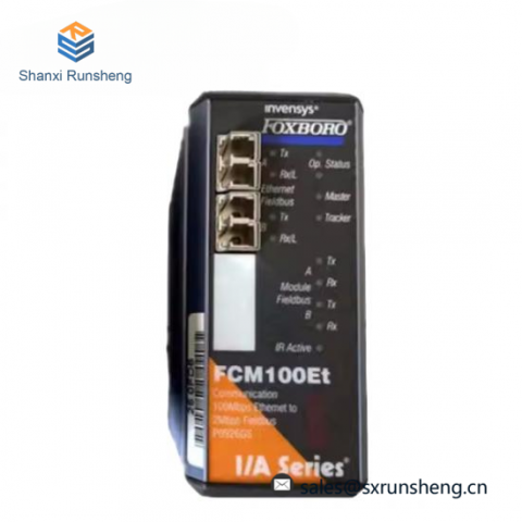 Invensys Foxboro FCM100Et P0926GS - Control Module for Advanced Industrial Automation