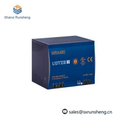 Lutze WRA480-24 Power Supply Module, Advanced Industrial Control Solution