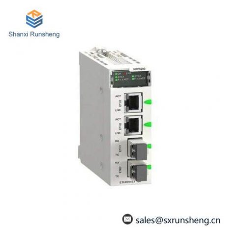 Schneider BMXNRP0200 Fiber Converter Module; Manufacturer: Schneider Electric