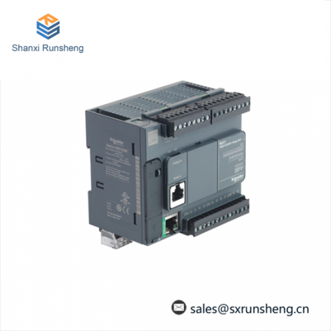Schneider TM221CE24R Controller M221 24IO Relay Ethernet Module