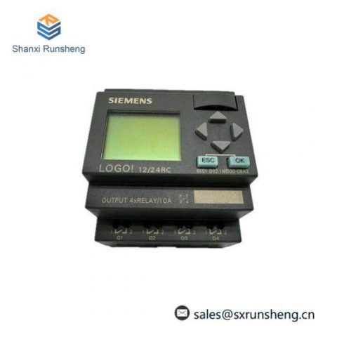 Siemens LOGO! 12/24RCE Logic Module, 6ED1052-1MD00-0BA3, Control & Automation