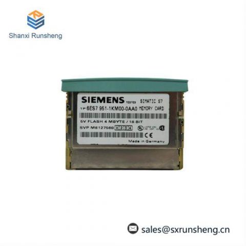 SIEMENS 6ES7951-1KM00-0AA0 Memory Card for Industrial Control Systems