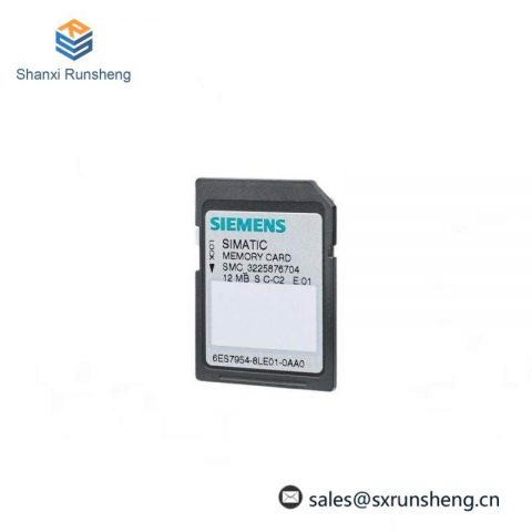 SIEMENS 6ES7954-8LC03-0AA0: S7 Memory Card for Efficient Data Storage in Industrial Automation