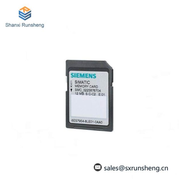 SIEMENS 6ES7954-8LC03-0AA0: S7 Memory Card for Efficient Data Storage in Industrial Automation