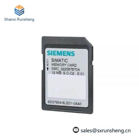 Siemens 6ES7954-8LP03-0AA0 Memory Card: Industrial Control Module, Advanced Technology for Enhanced Performance
