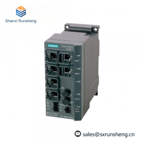 Siemens 6GK5206-1BB10-2AA3 SCALANCE X206-1 Ethernet Switch; Simatic