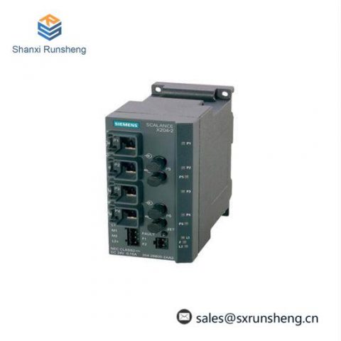 SIEMENS SCALANCE X204-2IE Switch - High-Performance Managed Ethernet Solution