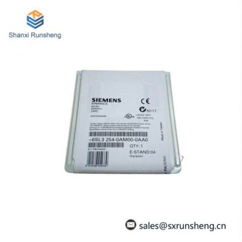SIEMENS 6SL3 Micro Memory Card, 254-0AM00-0AA0, Industrial Control Modules