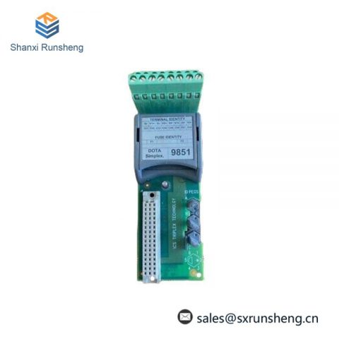 ICS TRIPLEX T9851 Analogue Output Module, Control & Automation Solutions