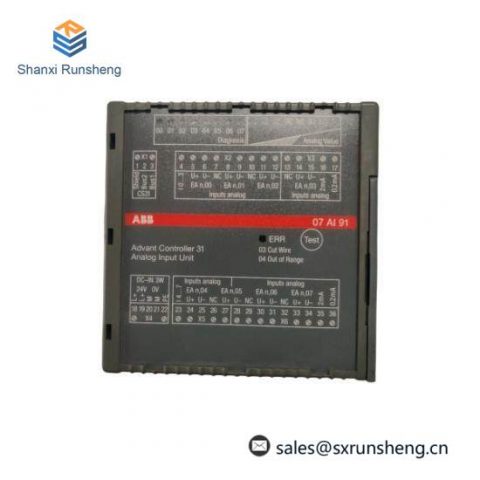 ABB 07AI91 WT91 GJR5251600R0202 Analog Input Module