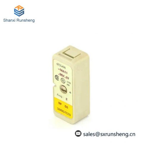 SIEMENS 6ES5498-1AA11 Analog Input SubModule for Industrial Control Systems