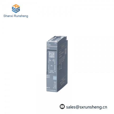 SIEMENS 6ES7137-6EA00-0BA0: Industrial Control System, CAN Communication Module