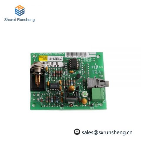ABB AB 80190-640-03-R Conditioning Board, Industrial Control Module