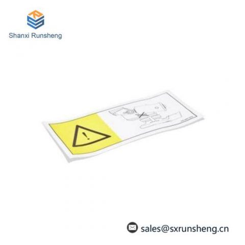 ABB 3HAC020611-001 Robotic Parts Warning Label, Advanced Safety Solution for Industrial Robots