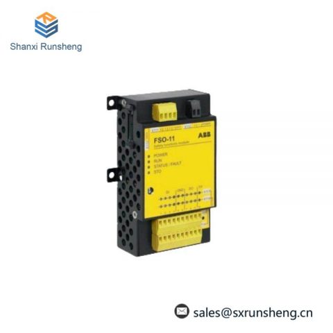 ABB FSO-11 Safety Functions Module - Enhancing Industrial Safety with Precision