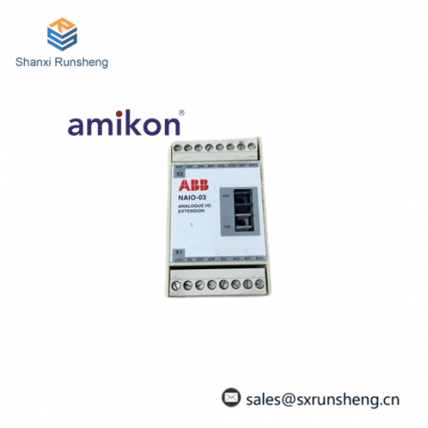 ABB NAIO-03 Analog Input Output Expansion Module, Specialized for Industrial Automation