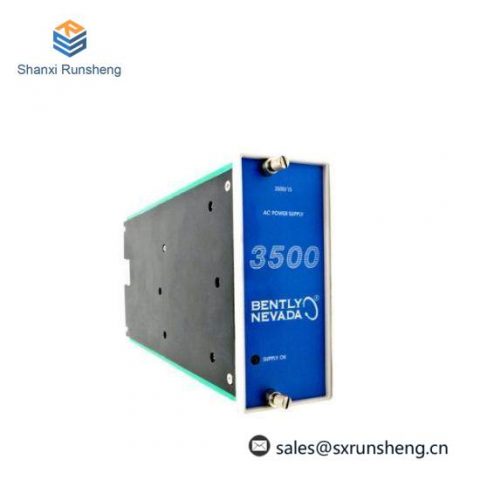 Bently Nevada 3500/15 127610-01M Power Supply: High-Power PLC Module for Industrial Automation